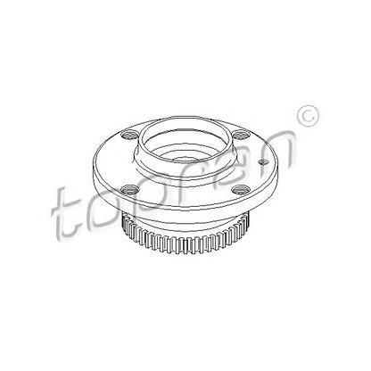 Photo Wheel Bearing Kit TOPRAN 722250