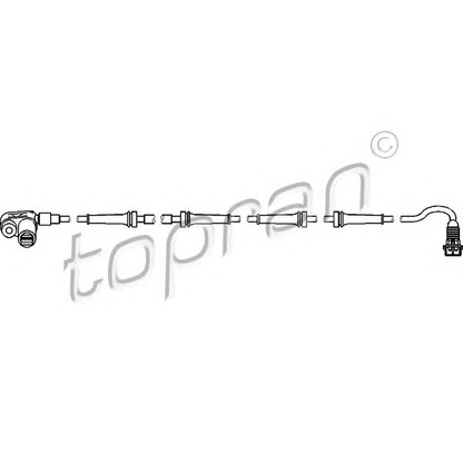 Foto Sensor, Raddrehzahl TOPRAN 721612