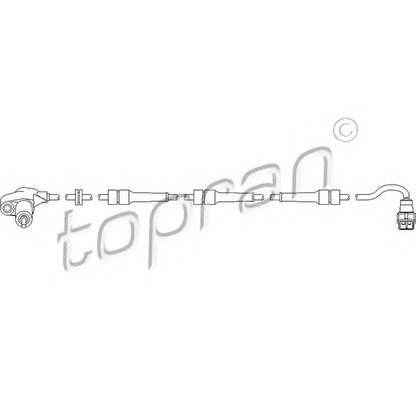 Foto Sensor, Raddrehzahl TOPRAN 721602