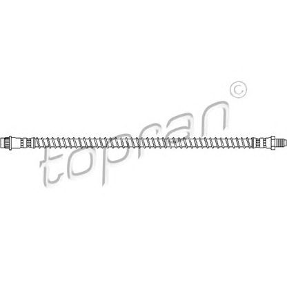 Photo Brake Hose TOPRAN 720883