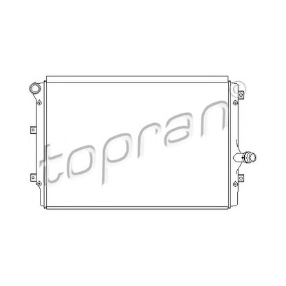 Foto Kühler, Motorkühlung TOPRAN 112324