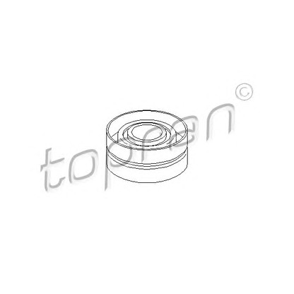 Photo Deflection/Guide Pulley, timing belt TOPRAN 722429
