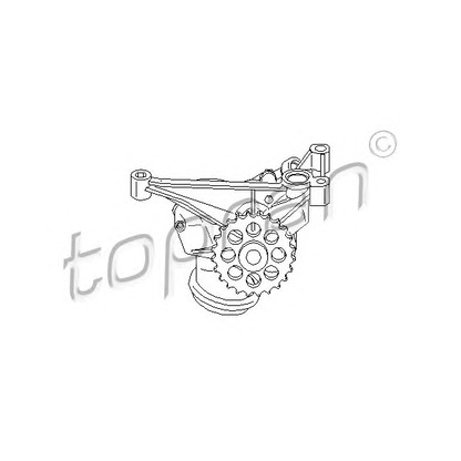 Photo Oil Pump TOPRAN 401142