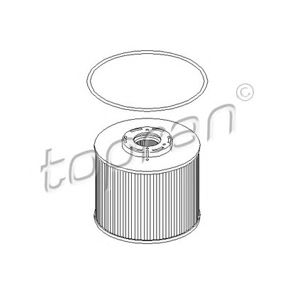 Foto Filtro combustible TOPRAN 304036