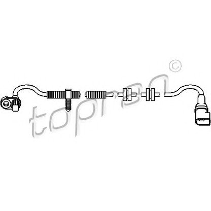 Foto Sensor, Raddrehzahl TOPRAN 303956