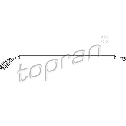 Photo Hydraulic Hose, steering system TOPRAN 113356