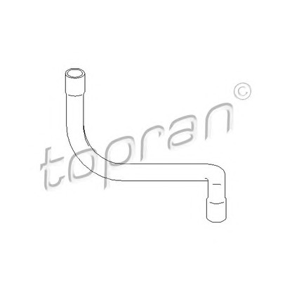 Photo Radiator Hose TOPRAN 112862