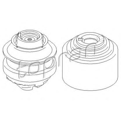 Photo Engine Mounting TOPRAN 407842