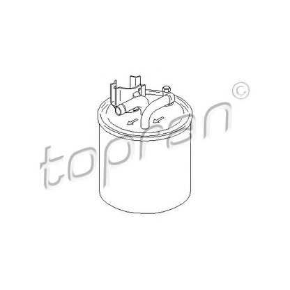 Photo Filtre à carburant TOPRAN 113255