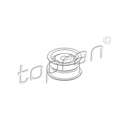 Photo Deflection/Guide Pulley, timing belt TOPRAN 113127