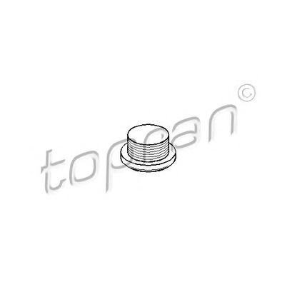 Photo Oil Drain Plug, oil pan TOPRAN 113282