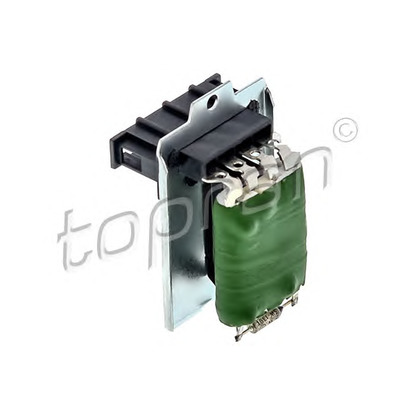 Photo Resistor, interior blower TOPRAN 104117