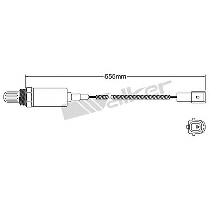 Foto Sonda lambda WALKER PRODUCTS 25021020