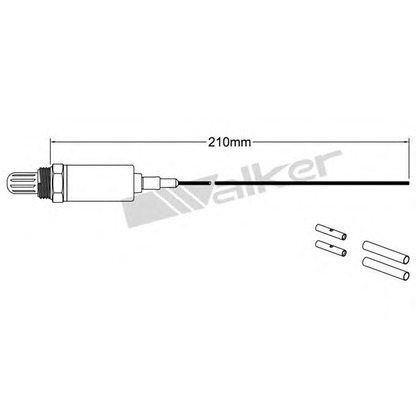 Photo Sonde lambda WALKER PRODUCTS 25021000