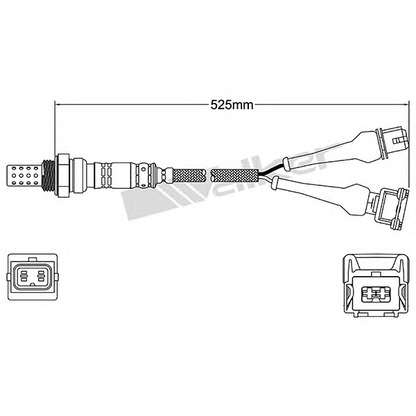 Foto Lambdasonde WALKER PRODUCTS 25024192