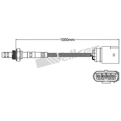 Zdjęcie Sonda lambda WALKER PRODUCTS 25024582