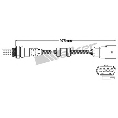 Foto Sonda Lambda WALKER PRODUCTS 25024755