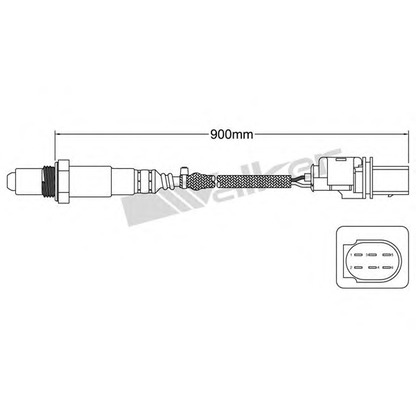 Foto Sonda lambda WALKER PRODUCTS 80095002