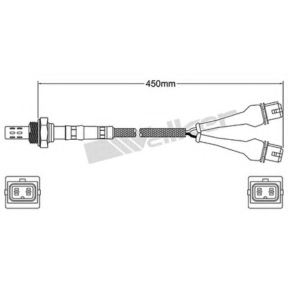 Foto Sonda Lambda WALKER PRODUCTS 25024185