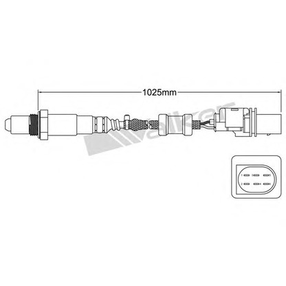 Foto Lambdasonde WALKER PRODUCTS 80095005