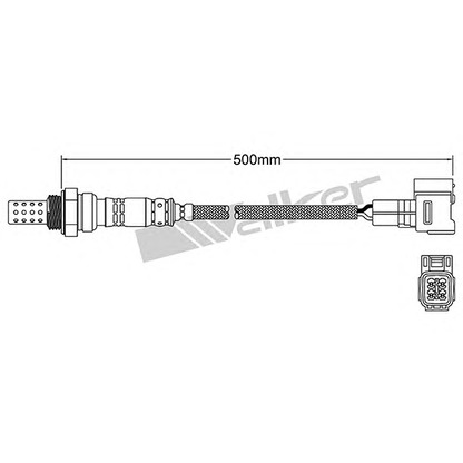 Foto Sonda Lambda WALKER PRODUCTS 25024862