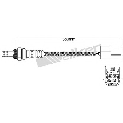 Foto Sonda Lambda WALKER PRODUCTS 25024182