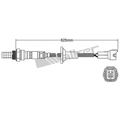 Photo Sonde lambda WALKER PRODUCTS 25024907