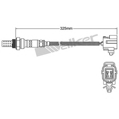 Фото Лямбда-зонд WALKER PRODUCTS 25024905