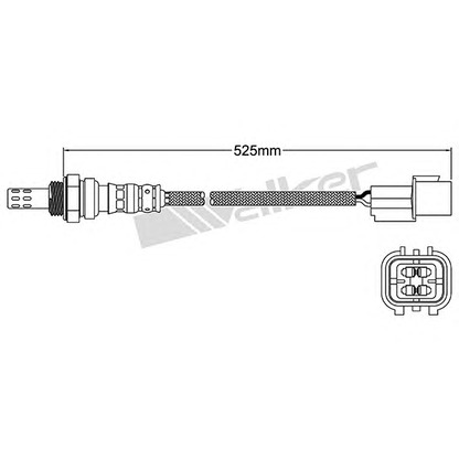 Foto Sonda Lambda WALKER PRODUCTS 25024462