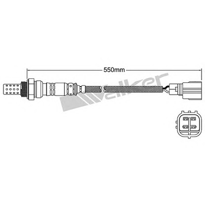 Foto Sonda lambda WALKER PRODUCTS 25024884