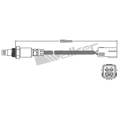 Фото Лямбда-зонд WALKER PRODUCTS 25054031