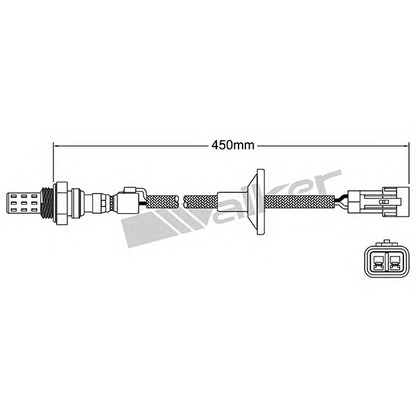 Foto Sonda lambda WALKER PRODUCTS 25022009