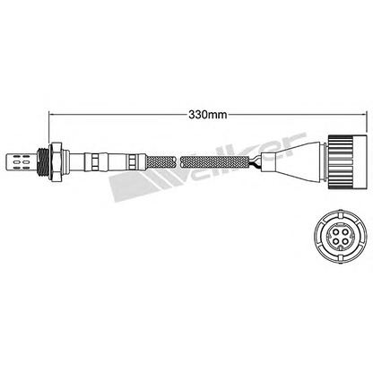 Foto Sonda lambda WALKER PRODUCTS 25024605