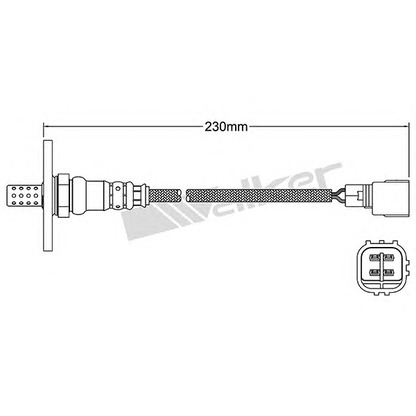 Foto Sonda Lambda WALKER PRODUCTS 25024361