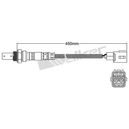 Zdjęcie Sonda lambda WALKER PRODUCTS 25054003