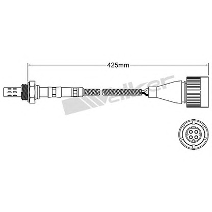 Foto Sonda lambda WALKER PRODUCTS 25024607