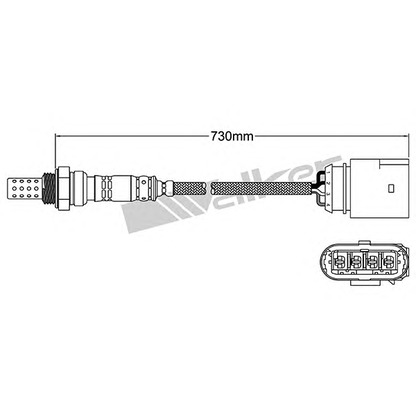 Foto Sonda Lambda WALKER PRODUCTS 25024569