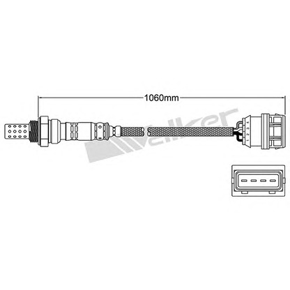 Photo Sonde lambda WALKER PRODUCTS 25024526