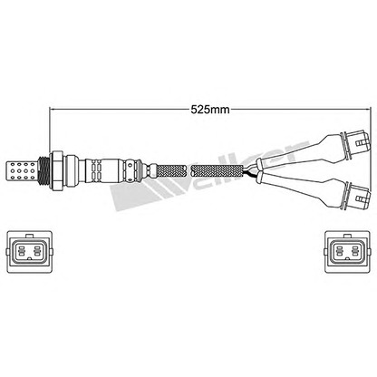 Photo Sonde lambda WALKER PRODUCTS 25024545