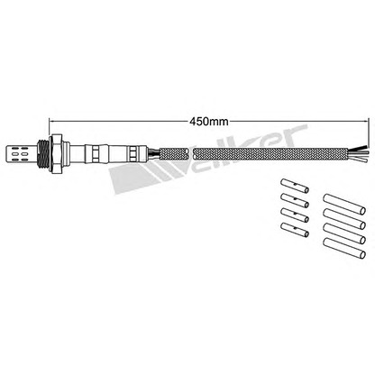 Photo Sonde lambda WALKER PRODUCTS 25024600