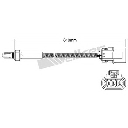 Foto Sonda lambda WALKER PRODUCTS 25023143