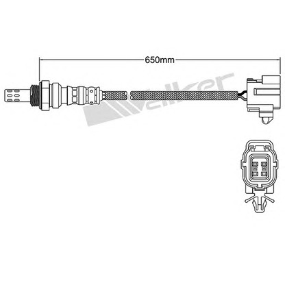 Foto Sonda Lambda WALKER PRODUCTS 25024139