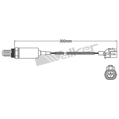 Photo Sonde lambda WALKER PRODUCTS 25021074