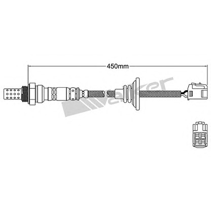 Foto Sonda Lambda WALKER PRODUCTS 250241009