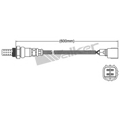 Foto Sonda lambda WALKER PRODUCTS 25024331