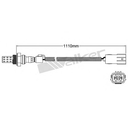 Zdjęcie Sonda lambda WALKER PRODUCTS 25022006