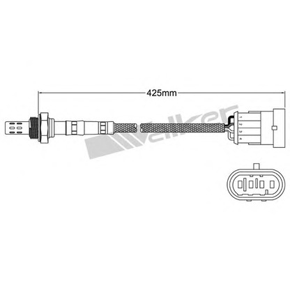 Zdjęcie Sonda lambda WALKER PRODUCTS 250241014