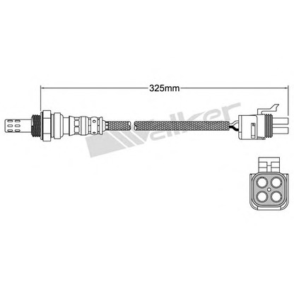 Zdjęcie Sonda lambda WALKER PRODUCTS 250241082