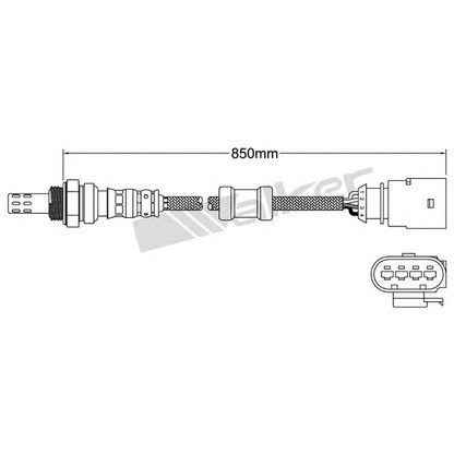 Photo Lambda Sensor WALKER PRODUCTS 250241085