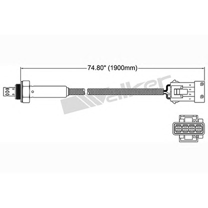 Zdjęcie Sonda lambda WALKER PRODUCTS 25023812